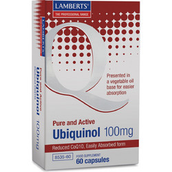 Lamberts Ubiquinol 100mg 60 Κάψουλες