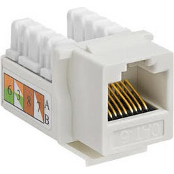 KEYSTONE JACK CAT6 UTP 90 degree