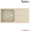 Sanitec Ultra Granite 811 Επικαθήμενος Νεροχύτης Γρανίτη Αντιστρεφόμενος Ματ Ocra 100x50cm