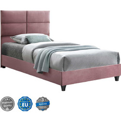 HomeMarkt Κρεβάτι Μονό Υφασμάτινο 90x200cm HM652.12