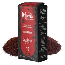 Dolce Vita Intenso Καφές Espresso Αλεσμένος 250gr