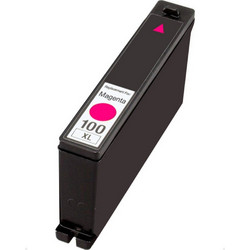 Συμβατό Μελάνι Εκτυπωτή InkJet Lexmark 100XL 14N1070E 600 Σελίδων 12ml Ματζέντα
