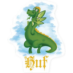 HUF FAIRY TALE STICKER