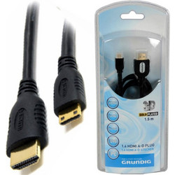 Grundig Καλώδιο HDMI 1.4 HDMI Male to Micro HDMI Male 1.5m