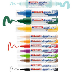 Σετ Ακρυλικών Μαρκαδόρων Edding Creative Set Basic 12 τεμάχια