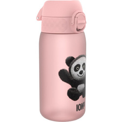 Ion8 Πάντα Παιδικό Μπουκάλι Πλαστικό BPA Free Ροζ 350ml