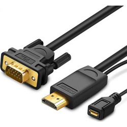 HDMI to VGA Converter/Cable w/o Audio UGREEN MM101 1,5m 30449