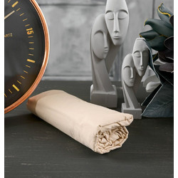 Cokitex Σεντόνι Διπλό με Λάστιχο 150x200+25 Angel Beige