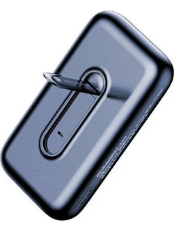 Usams US-CD136 PB51 Wireless Power Bank 4000mAh 5W με Θύρα USB-A & Θύρα USB-C Blue