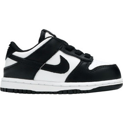 Nike Dunk Low Retro Παιδικά Sneakers Μαύρα Λευκά CW1589-100