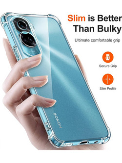 Techsuit Shockproof Clear Silicone Θήκη (Honor 90 Lite)