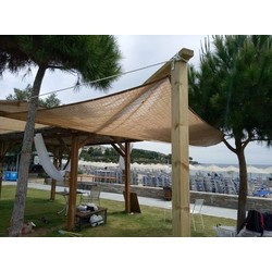 ΔΙΧΤΥ ΣΚΙΑΣΗΣ ΔΙΠΛΟ ΜΕ ΡΕΛΙ 300x200cm 190gr/m2