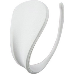 Strapless C-String Bikini, White, S-L