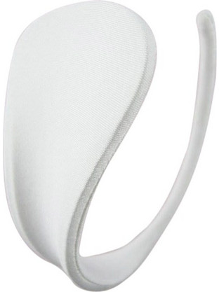 Strapless C-String Bikini, White, S-L
