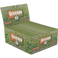 Greengo Χαρτάκια - Organic Hemp King Size Slim Unbleached 50τεμ