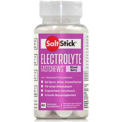 Saltstick Electrolyte FastChews Mixed Berry 60 Μασώμενα Δισκία