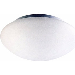 ARlight Πλαφονιέρα Οροφής Μέταλλο/Γυαλί Cct 5082 Λευκό Ε27 Φ22 0063020