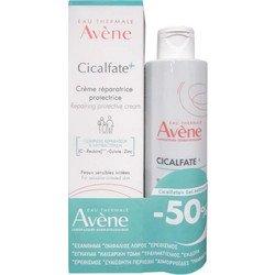 Avene Cicalfate+ Cream 100ml + Cleanser Gel 200ml