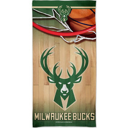 Wincraft NBA Milwaukee Bucks Πετσέτα Θαλάσσης 152x76 cm A2547117 BUCKS