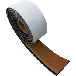 Teak EVA Foam Deck για Πάτωμα Σκαφών Με Original 3Μ αυτοκόλλητο 240*5.7*0.5 εκ. Λωρίδα Ανοιχτό Καφέ