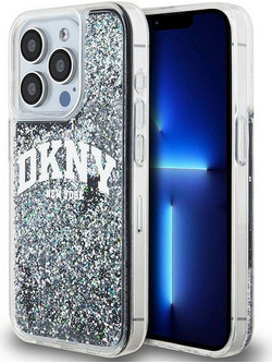 Θήκη Κινητού DKNY Liquid Glitter Arch Logo for Apple iPhone 14 Pro TPU Black