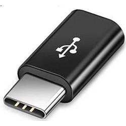 TIPA USB micro - USB C reduction, black (D342B)