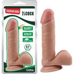 Chisa Novelties Fashion Dude 7.9" Ρεαλιστικό Dildo με Βεντούζα & Όρχεις 20cm Flesh