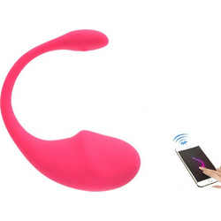 Smart Vibrating Wireless Remote Egg Eva Δονητής Egg για Ζευγάρια με App Control 22cm Ροζ