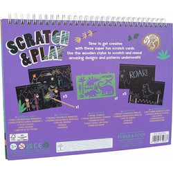 Μπλοκ Χειροτεχνίας Scratch and Play Floss And Rock Dinosaur 47P5973