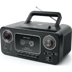 Muse M-182RDC Φορητό Ράδιο CD Player με Κασετόφωνο