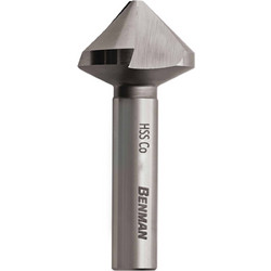 Benman Φρεζοτρύπανο Hss+Co5% Κόψη 90 Din 335C O 6,3mm 72796
