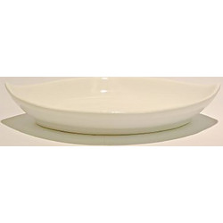 Coincasa πορσελάνινη πιατέλα μονόχρωμη 13 x 2 cm - 006534801 Λευκό