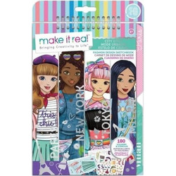 Make It Real Fashion Design Sketchbook City Style (3207)