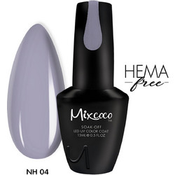 Mixcoco NH-004 Ημιμόνιμο Βερνίκι Νυχιών 15ml