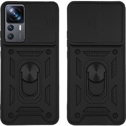 Θήκη Ring Armor CamPro Sonique για Xiaomi Xiaomi 12T / Xiaomi 12T Pro Μαύρο - Sonique - Μαύρο - Xiaomi 12T, Xiaomi 12T Pro - Θήκες Πλάτης