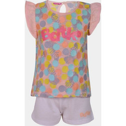 BODYTALK BDTKINF TSHIRT SHORT Βρεφικό Σετ Ροζ