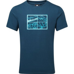 ΜΠΛΟΥΖΑΚΙ MOUNTAIN EQUIPMENT Men's Yorik Himalaya Tee Majolica Blue