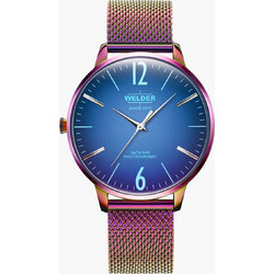 Welder Slim Neon Γυναικείο Ρολόι με Πολύχρωμο Μεταλλικό Μπρασελέ WRS645