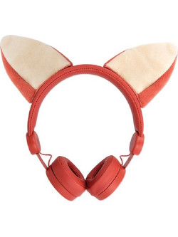 Forever AMH-100 Foxy Ενσύρματα Παιδικά Ακουστικά On Ear Κόκκινα