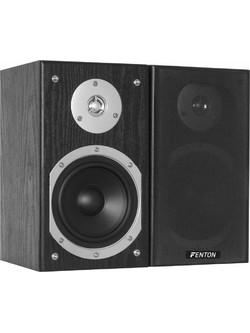 Fenton SHFB55B Ζεύγος Ηχείων Hi-Fi Βιβλιοθήκης 140W 2 Δρόμων Black