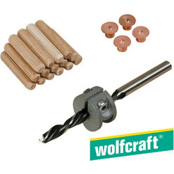 Σετ Καβίλιες & Τρυπάνι 10mm Wolfcraft 2918000