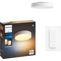PHILIPS Hue White Ambiance Enrave S Έξυπνο Φωτιστικό Οροφής Λευκό