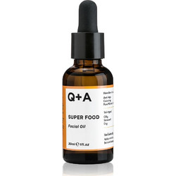 Q+A Super Food Ενυδατικό Λάδι Προσώπου με Βιταμίνη E & Βιταμίνη C 30ml