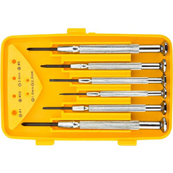 TOPEX 39D559 - Σετ Κατσαβίδια Ακριβείας CrV, 6Τ, 1.4, 2, 2.4mm
