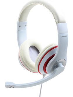 Gembird Maxter MHS-003 Gaming Headset Over Ear White