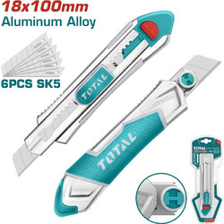 TOTAL ΜΑΧΑΙΡΙ ΑΛΟΥΜΙΝΙΟΥ Β.Τ 178mm (TG5121806)