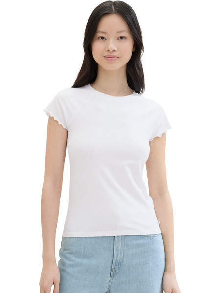 TOM TAILOR ΜΠΛΟΥΖΑ ΓΥΝΑΙΚΕΙΑ 1041413-20000 (20000/WHITE)