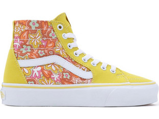 Vans SK8-HI Γυναικεία Sneakers Μποτάκια Lime VN0A5KRUBLX