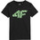 4F Παιδικό T-Shirt Κοντομάνικο Μαύρο JSS23T-TSHM293-20S