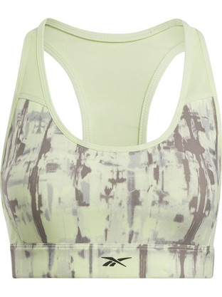 Reebok Lux Perform Racer Bra Αθλητικό Μπουστάκι με Μέτρια Στήριξη & Αφαιρούμενη Ενίσχυση Lime IM4023